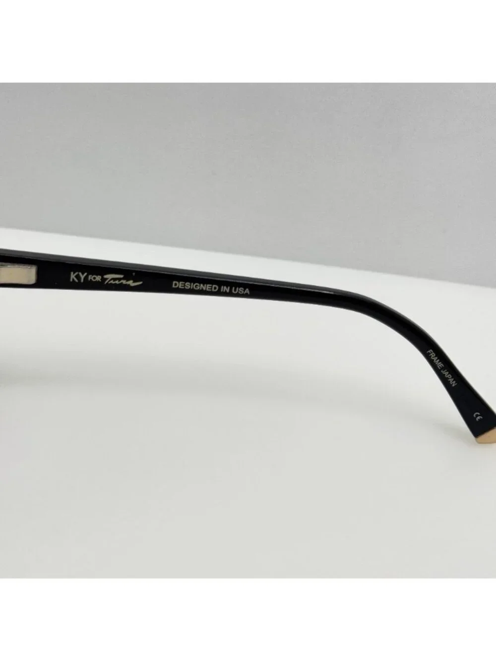 Kate Young Eyeglasses Eye Glasses Frames K557 BLK KY Tura Japan 54-19-140